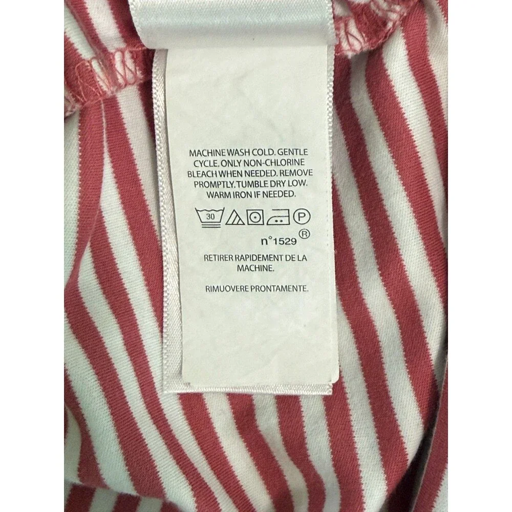 Polo Ralph Lauren Red White Striped Short Sleeve Polo Shirt Size XXL Golf Preppy